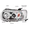 Spec-D Tuning 05-07 Ford Escape Projector Headlight Chrome With Amber Reflector 2LHP-ECAP05-RS - alternate 5